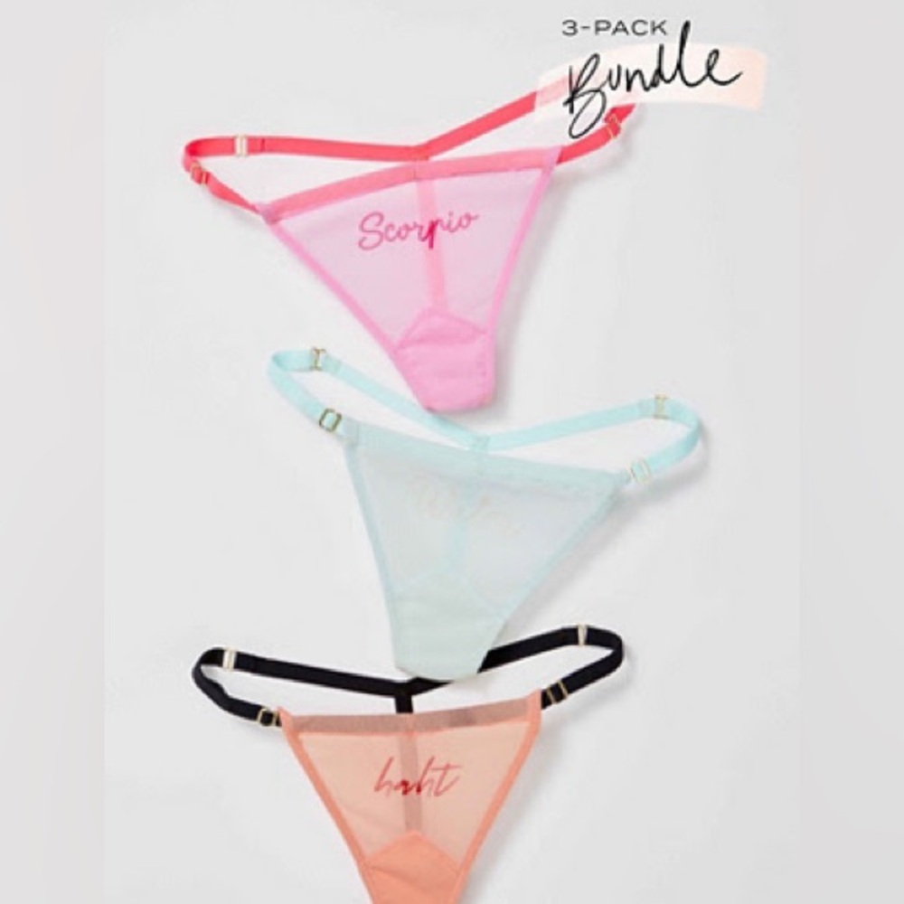 We are hah zodiac panties -Scorpio
